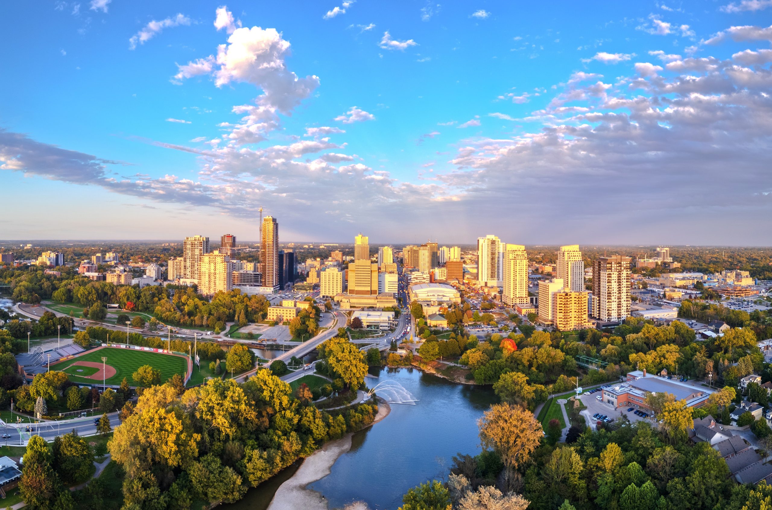 Aerial Photo of London, ON